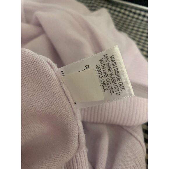 Croft & Barrow Womens Size XLarge Light Purple Cardigan Sweater Acrylic - Picture 4 of 10